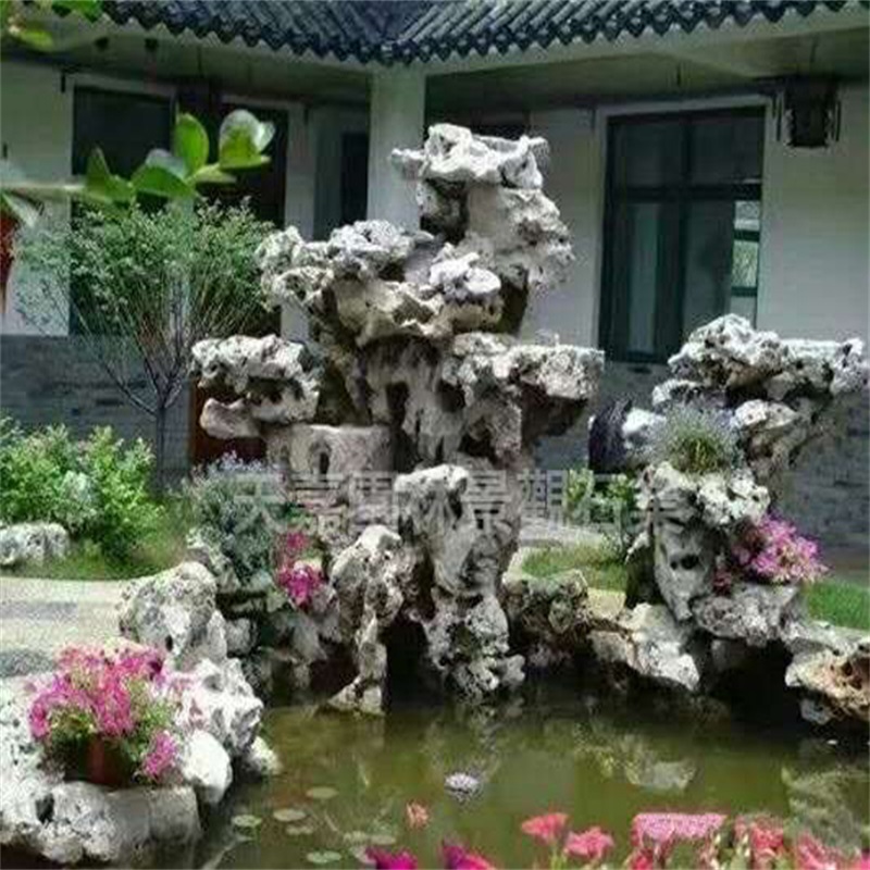 柳南小庭院水景鱼池设计方案